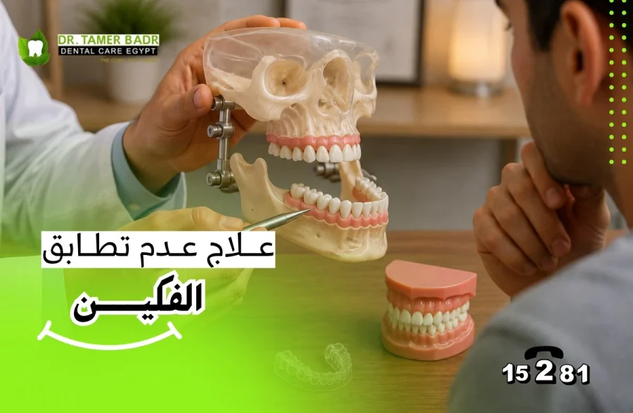 علاج عدم تطابق الفكين